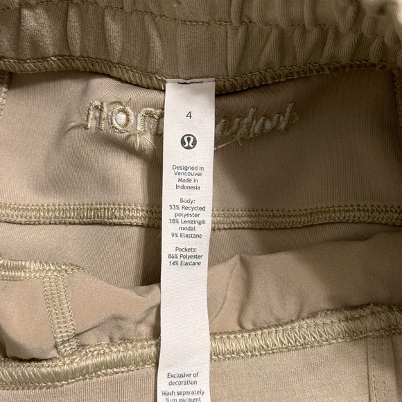 Tan Lululemon Softstreme Soft Ambitions Set,top and bottom (size in description) - Picture 10 of 11